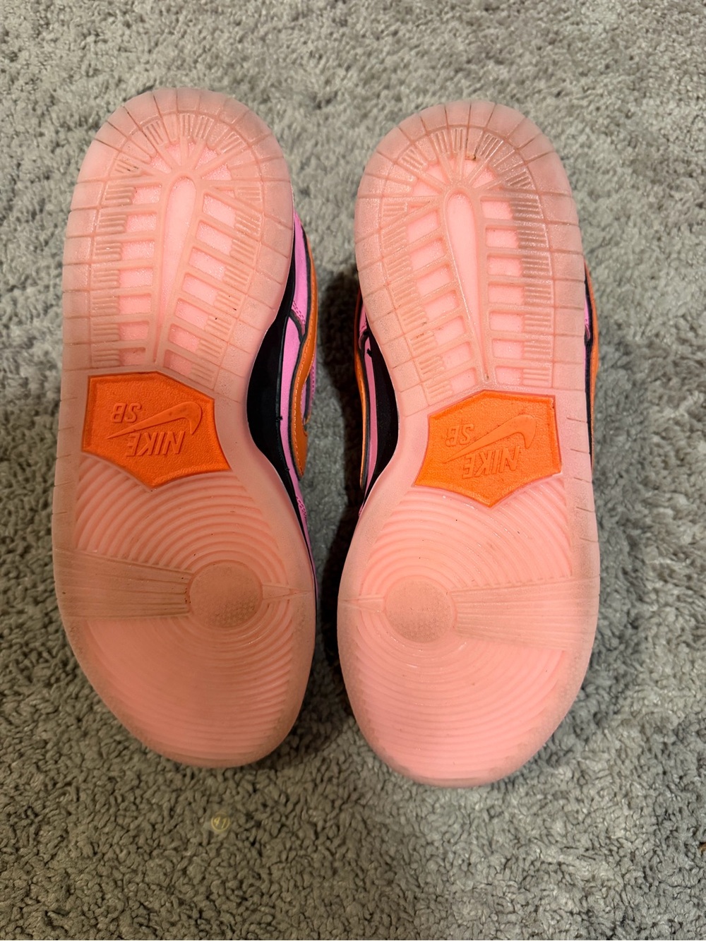 Nike SB Dunk Low Pro QS Powerpuff Girls Blossom Pink Orange Women’s Size 7 - Picture 7 of 7
